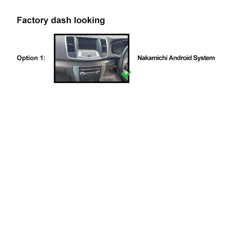 Nakamichi NAXNISSANMAXIMA20092013 10" Wireless CarPlay Head Unit Nissan Maxima 2009-2013