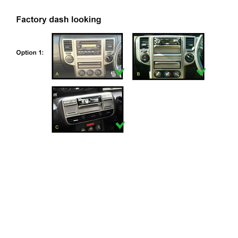 Nakamichi NAXNISSANXTRAIL20012007 10" Wireless CarPlay Nissan X-Trail 2001-2007