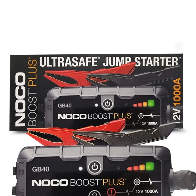 NOCO GB40 12V Boost Plus 1000A portable jump starter pack