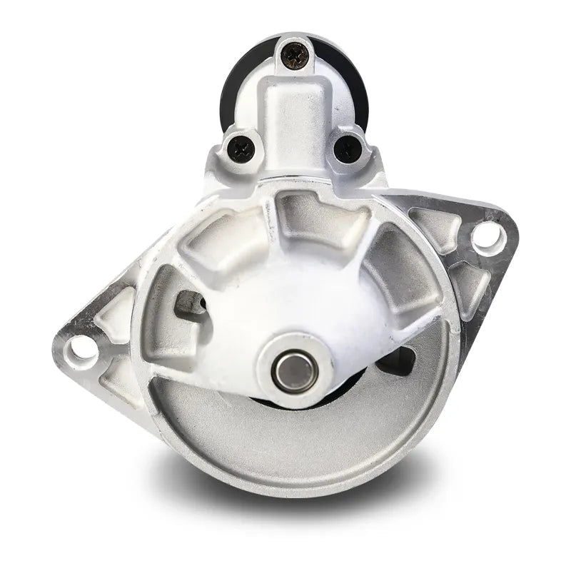 OEX Starter Motor 12V 10Th CW Bosch Style shown from a side angle