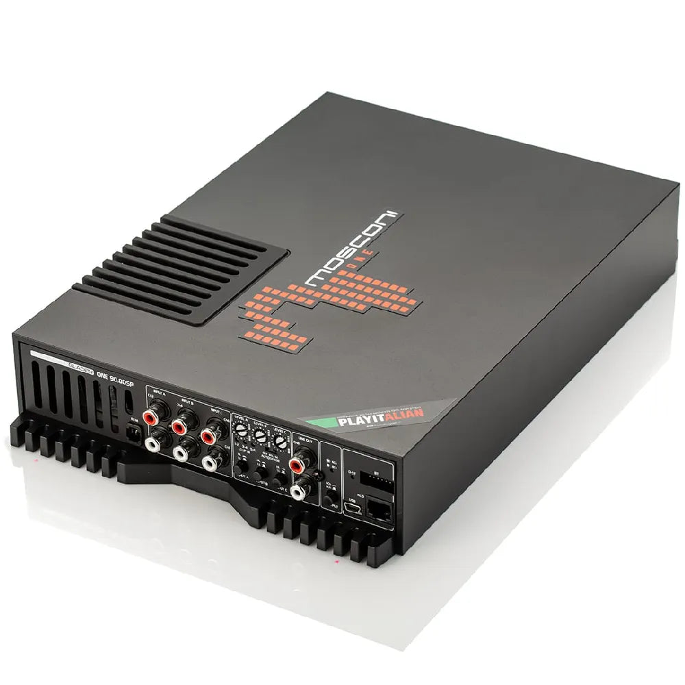MOSCONI 1-90-8-DSP ONE 90.8-DSP 8-Channel High-Quality AB Class Amplifier