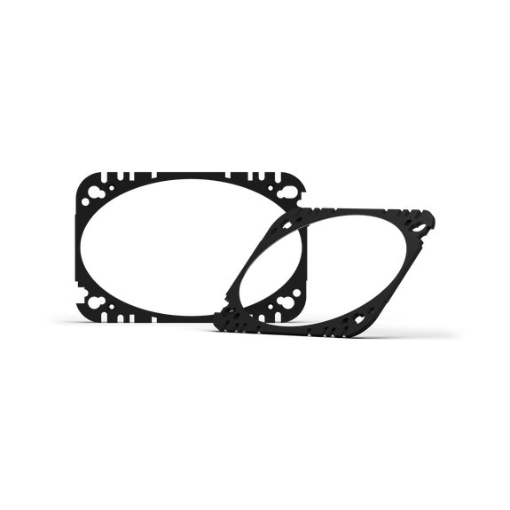 Rockford Fosgate P1V2-46 Punch P1 4"x6" 3-Way Coaxial Speakers