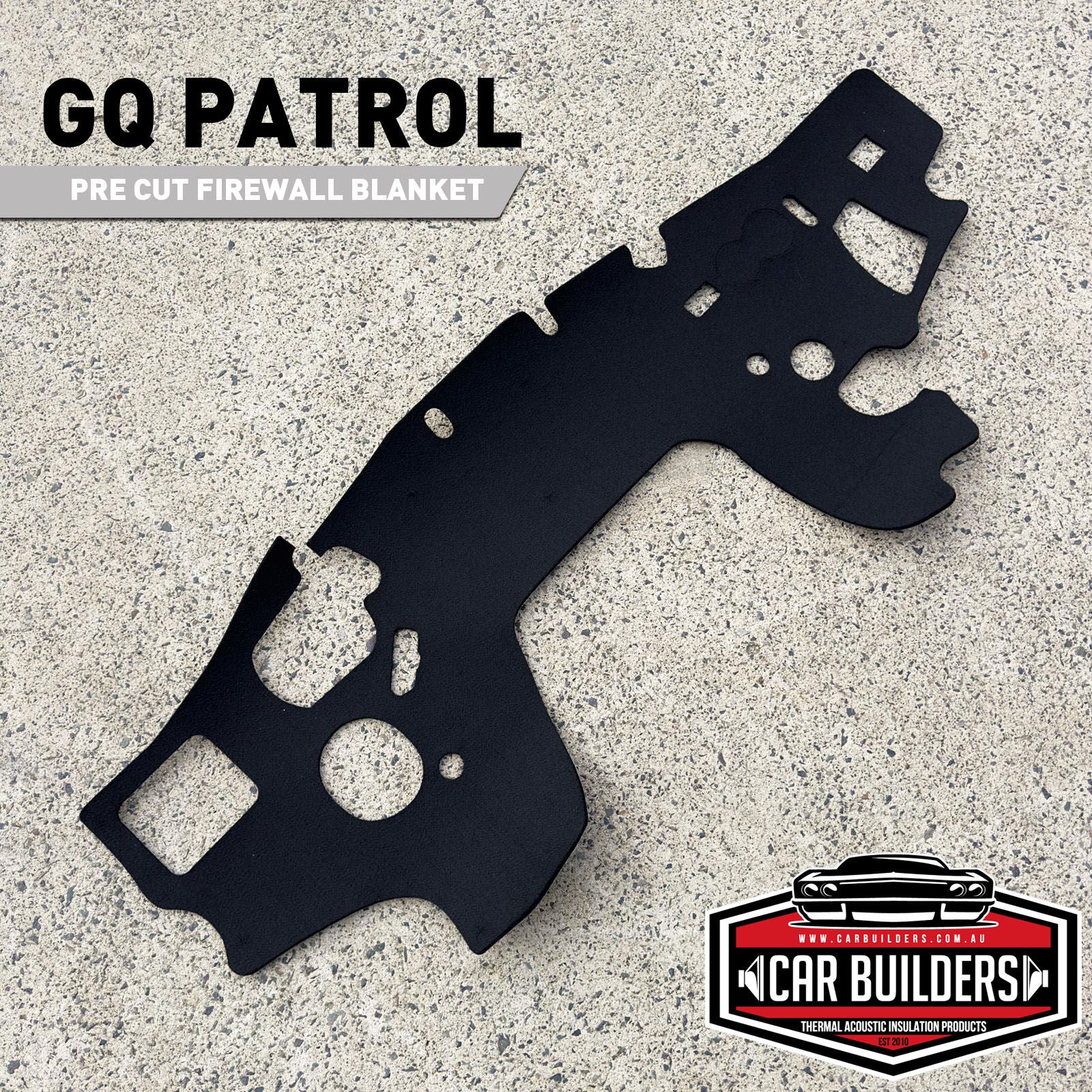 GQ Patrol pre cut firewall insulation blanket