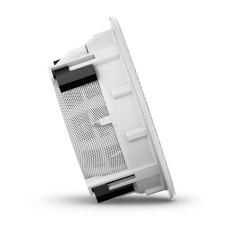 JL Audio JLA-010-03875-00 M6 Marine Thin-Line Subwoofer - 8" with Round, White Luxe Grille