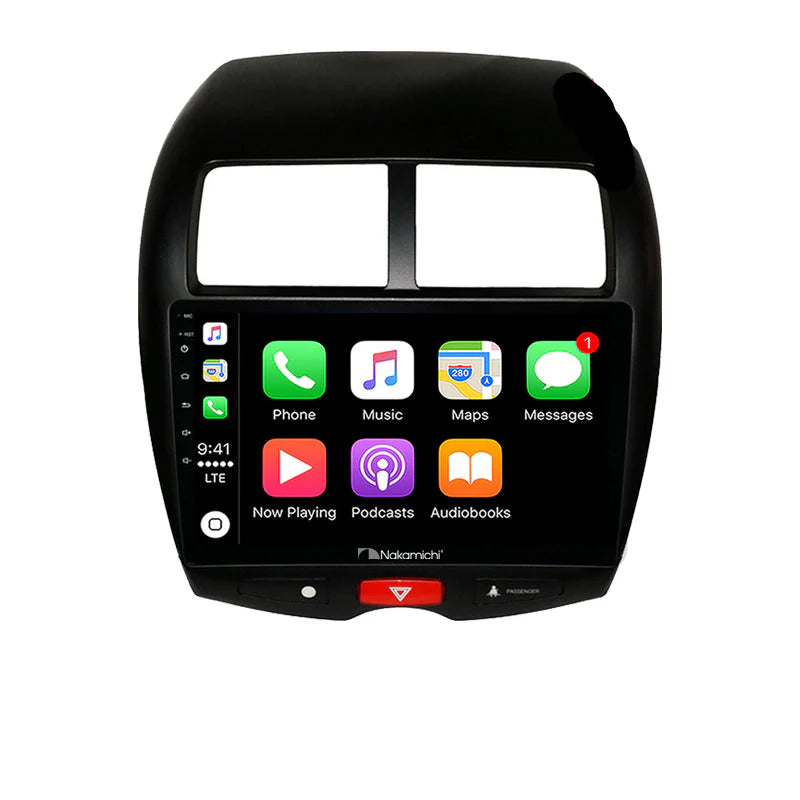 Nakamichi NAXPEUGEOT40082012ON 10" Wireless CarPlay Head Unit Peugeot 4008 2012+