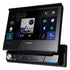 AVH-Z7250BT 7-inch touchscreen multimedia player with Apple CarPlay and Android Auto interface, showing icons and steering wheel control.
