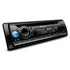 Pioneer DEH-S5250BT CD Receiver featuring a black faceplate with a digital display, media control buttons, and a steering wheel control interface.