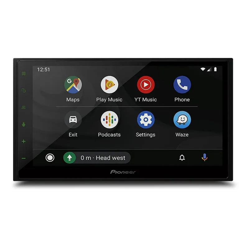 pioneer-dmh-z5350bt showing multiple apps 