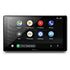 Pioneer DMH-ZF9350BT 9" HD Capacitive Floating Multimedia Player with Apple CarPlay/Android Auto showing multiple apps 