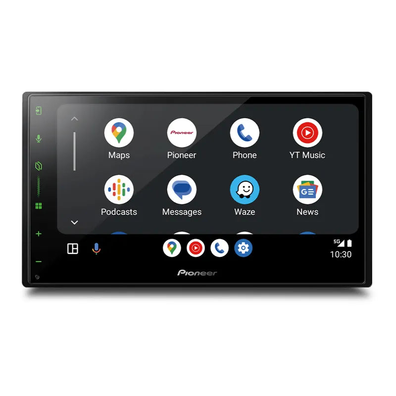 Pioneer SPH-DA77DAB 6.8 Wireless AV Receiver with DAB+ Digital Radio showing apps with black theme 
