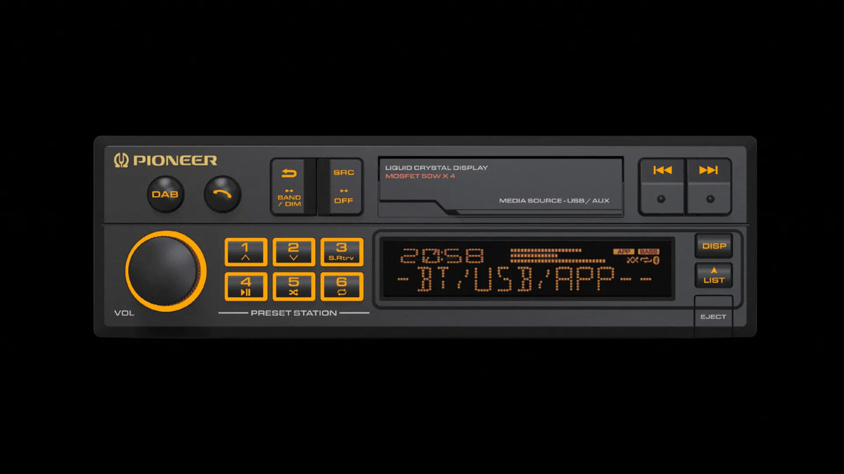 Pioneer SXT-C10PS Retro Radio Digital Media Receiver