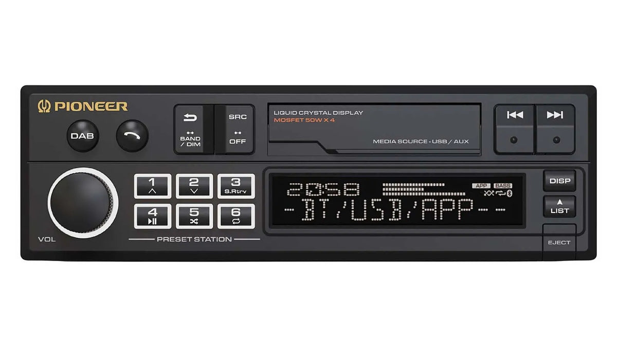Pioneer SXT-C10PS Retro Radio Digital Media Receiver