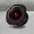 Pioneer PRO Series 4-inch bullet tweeter with 600W peak power, black metal body, and red accent ring for studio-quality sound.