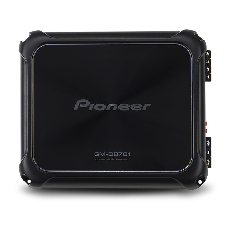 Pioneer GM-D8701 1600W Class-D Mono Car Amplifier top view 
