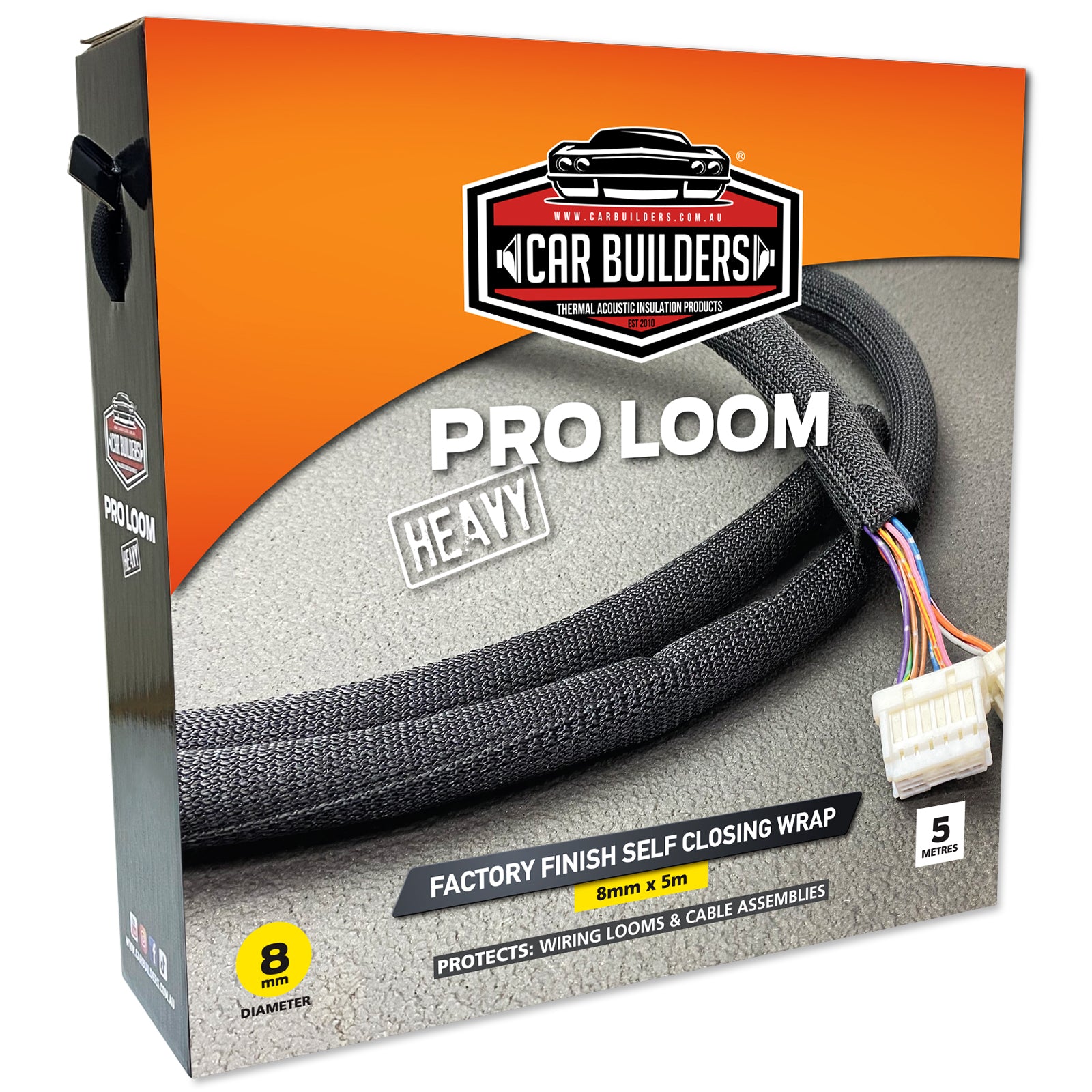 Car Builders Pro Loom Heavy retail box, 8mm x 5m