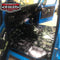 Panel van front floor covered in Stage 1 Sound Deadener sheets