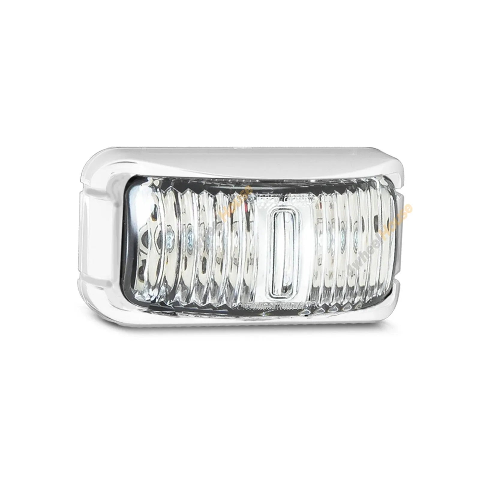 LED Autolamps 42WRMB Red Rear End Outline Marker Light White Base 2 LED Lamp