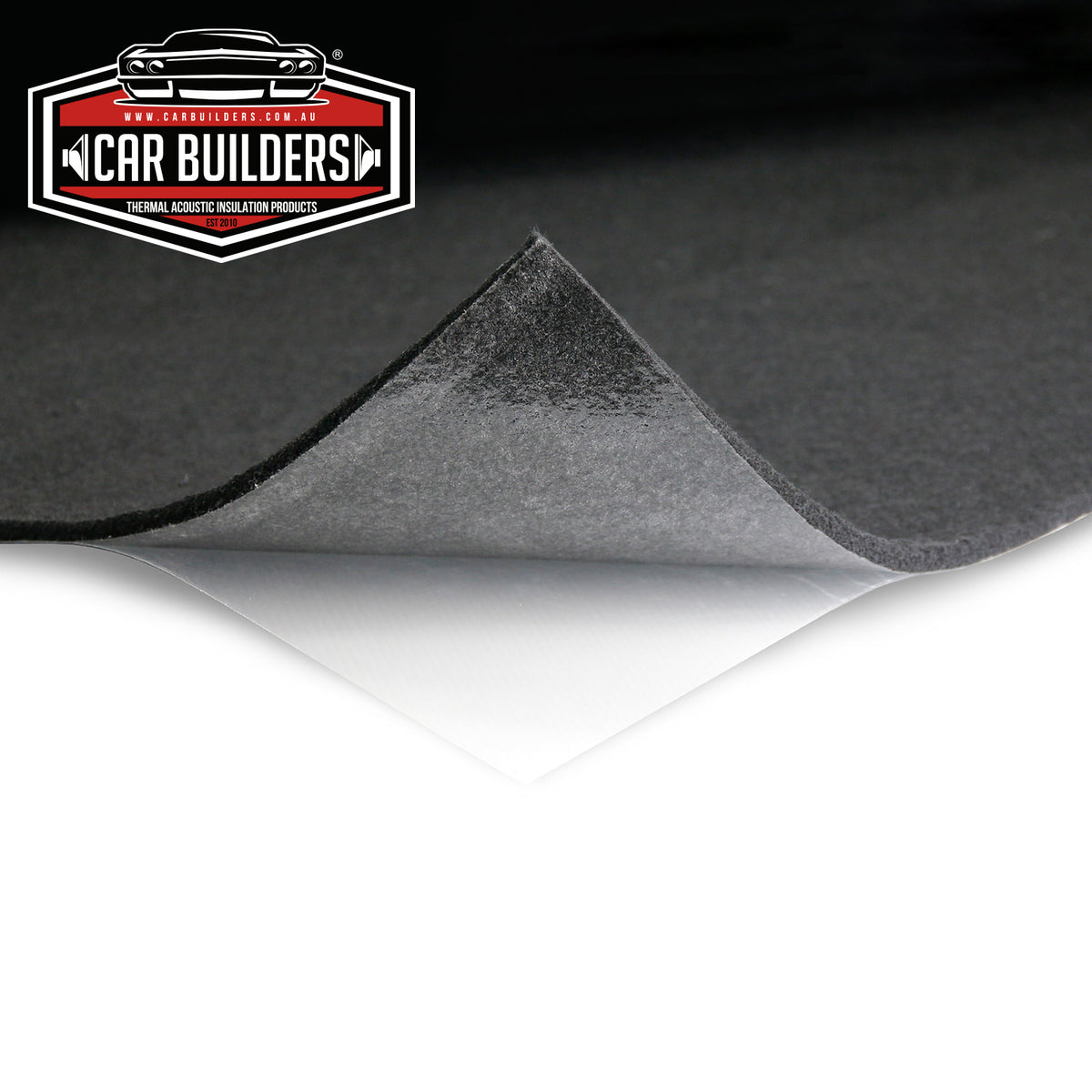 Self adhesive backing peeling off Car Builders bonnet insulation