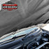 Car Builders bonnet insulation fitted under an open bonnet