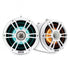 Fusion SG-FT652SPW 6.5" 230 Watt Sports White Marine Wake Tower Speakers (Pair)