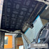 Single cab roof skin covered with a sheet of 6mm Insul-Layer