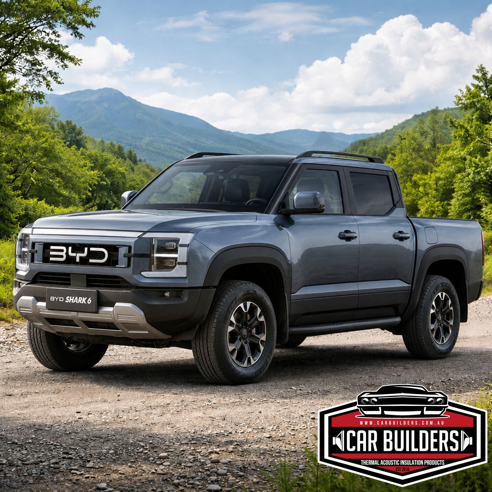 BYD Shark dual cab ute, the vehicle this roof pack suits