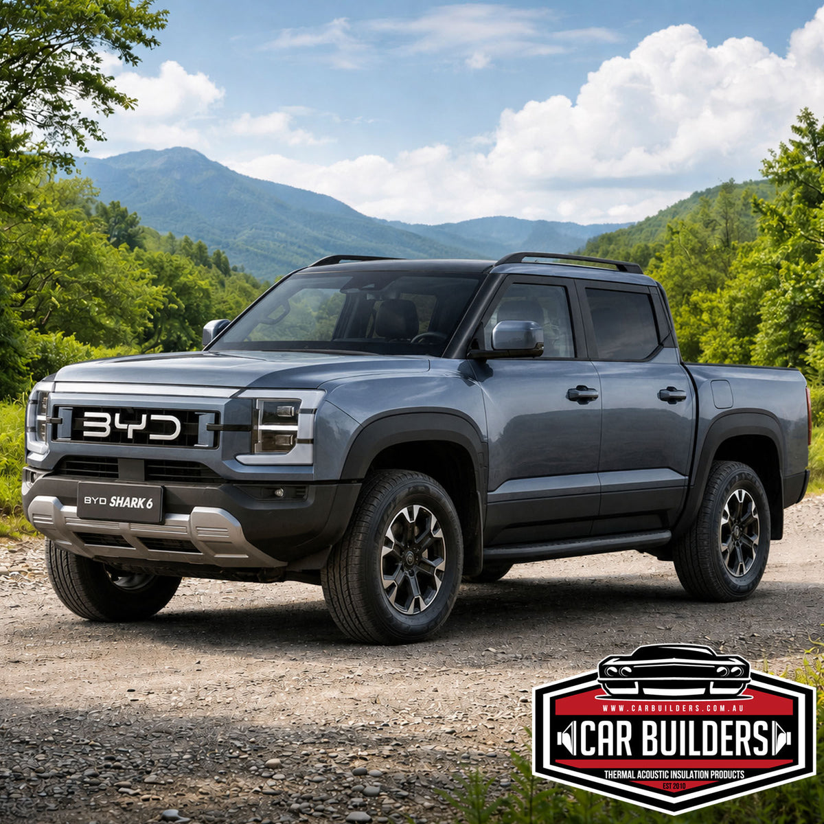 BYD Shark dual cab ute, the vehicle this roof pack suits