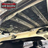 BYD Shark roof deadened, view from the rear seat