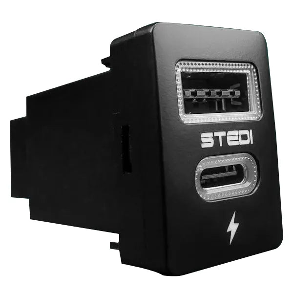 STEDI USBC-SHORT-TOY OEM Style USB-C Connector Switch Suit Toyota Vehicles