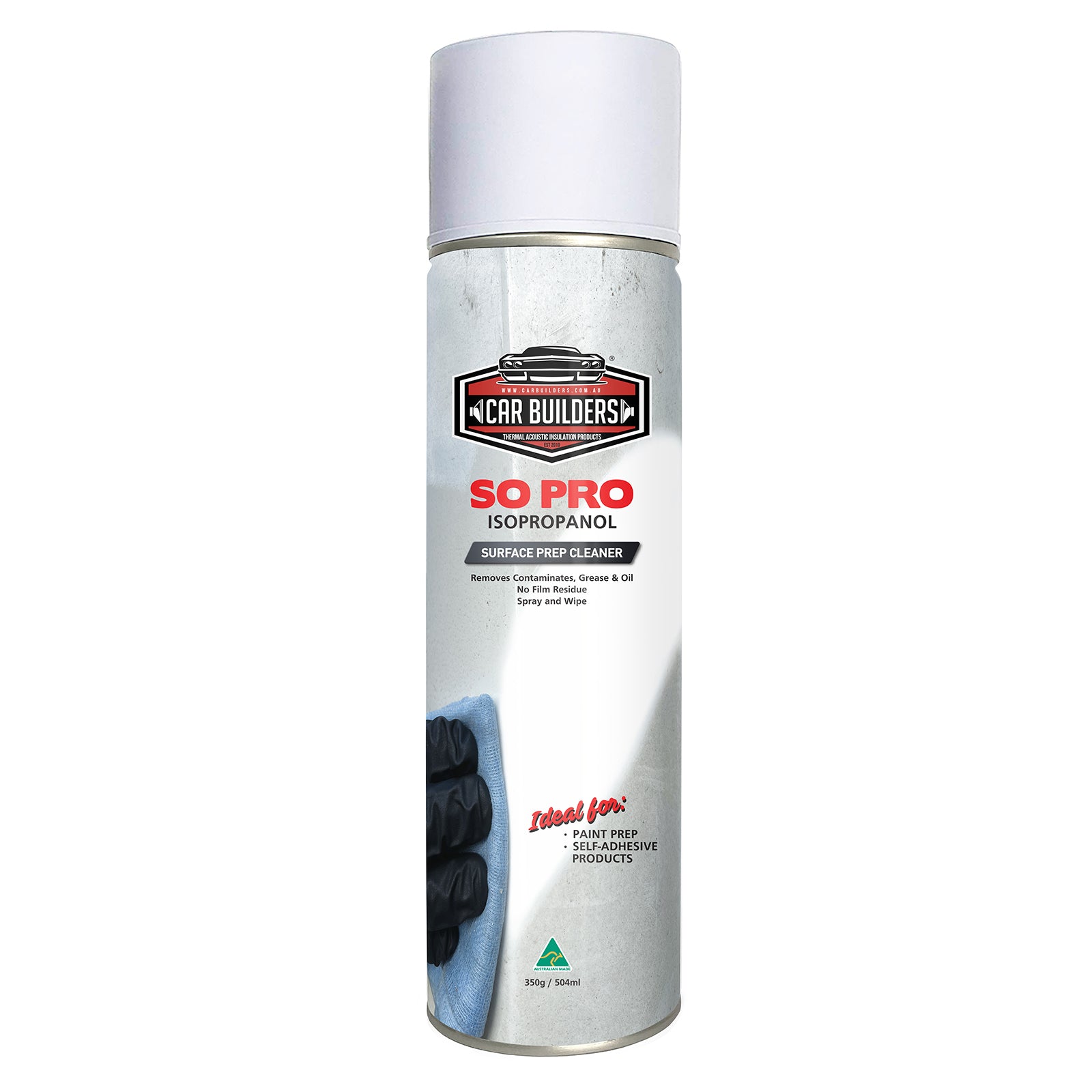 White SoPro Surface Prep Cleaner aerosol