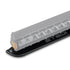 Black satin finished STEDI number plate bracket with logo visible