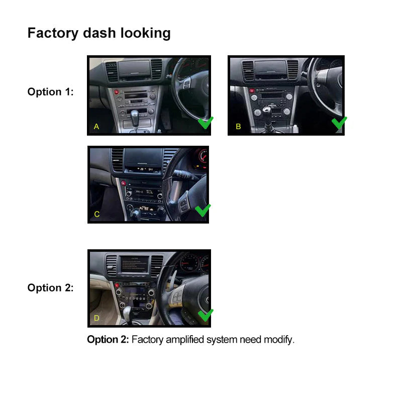 Nakamichi NA9SUBARULIBERTYOUTBACK20032009 9" Head Unit Subaru Liberty Outback