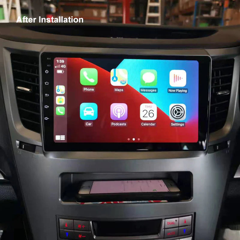 Nakamichi NA9SUBARULIBERTYOUTBACK20092014 9" Wireless CarPlay Head Unit Subaru Liberty Outback 2009-2014