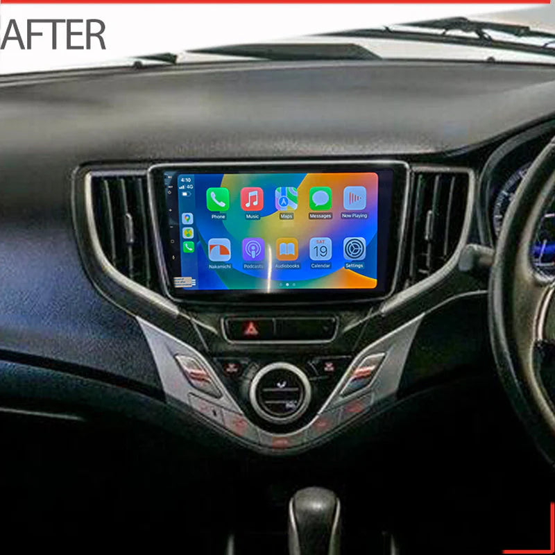 Nakamichi NA9SUZUKIBALENO20162022 - 9" Android Wireless CarPlay & GPS Navigation System