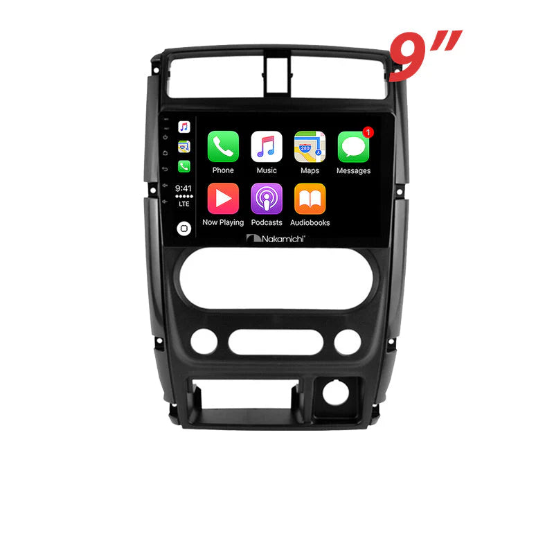 Nakamichi NA9SUZUKIJIMNY20052018 - 9" Android Wireless CarPlay & GPS Navigation System