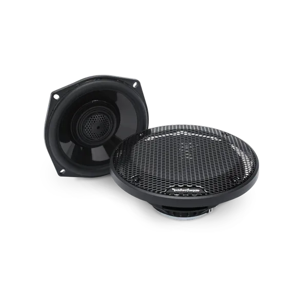 Rockford Fosgate HD9813RGU-STAGE1 Source Unit and 4-Speaker Stage 1 Kit for 1998-2013 Harley-Davidson Road Glide Ultra