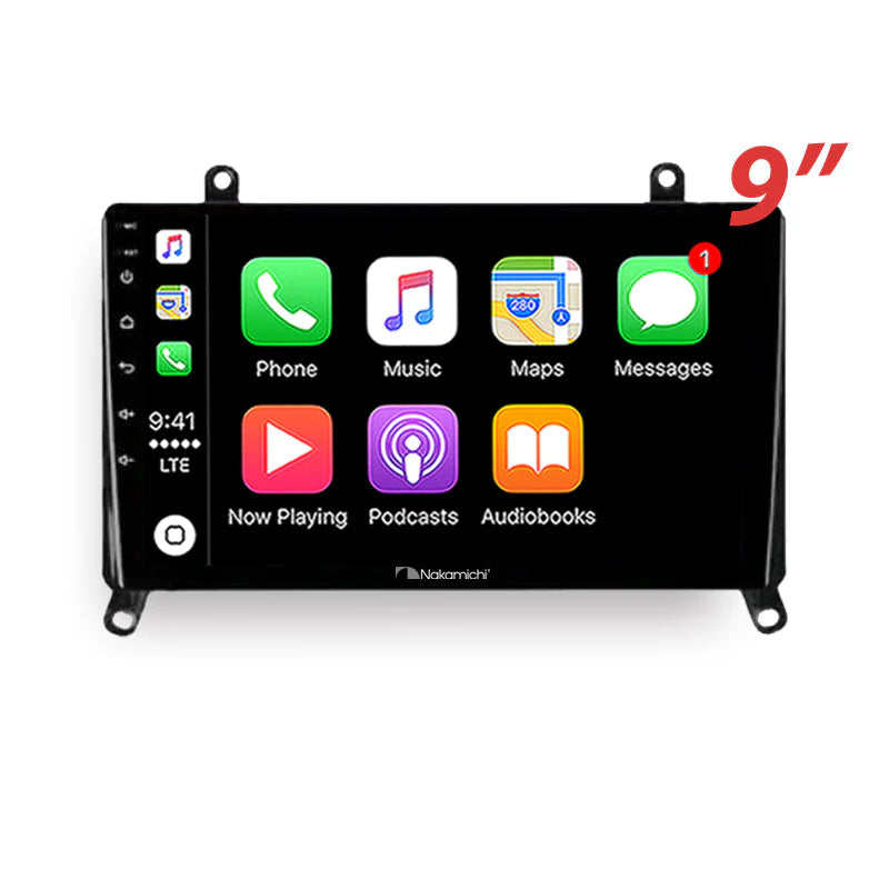 Nakamichi NA9TOYOTAHIACE20192022 9" Wireless CarPlay Android Auto Toyota Hiace 2019-2022 Head Unit