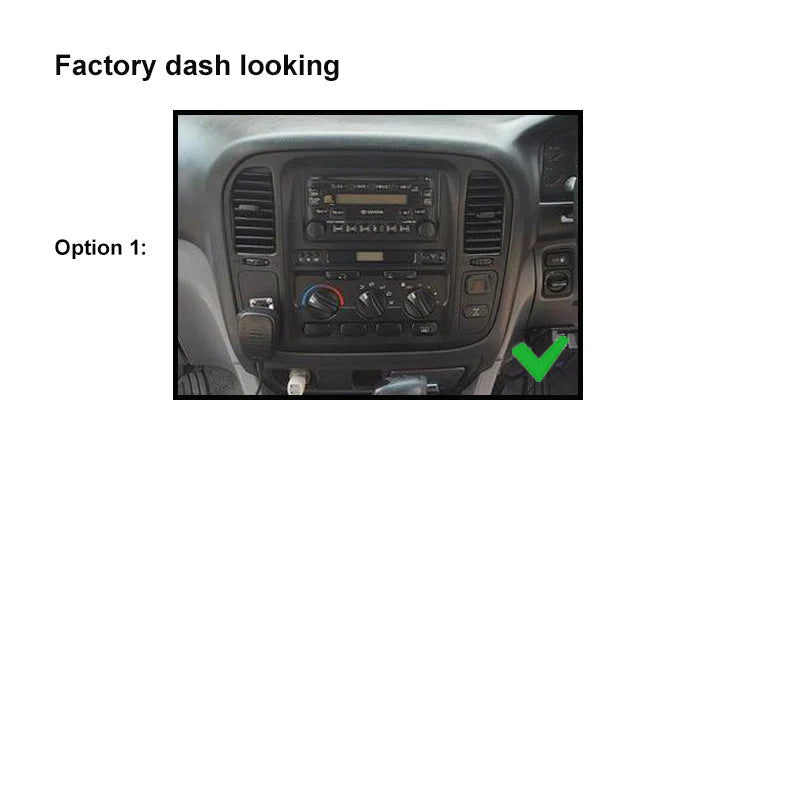 Nakamichi 9" Wireless CarPlay Android Auto Toyota Landcruiser 1999-2002 Head Unit