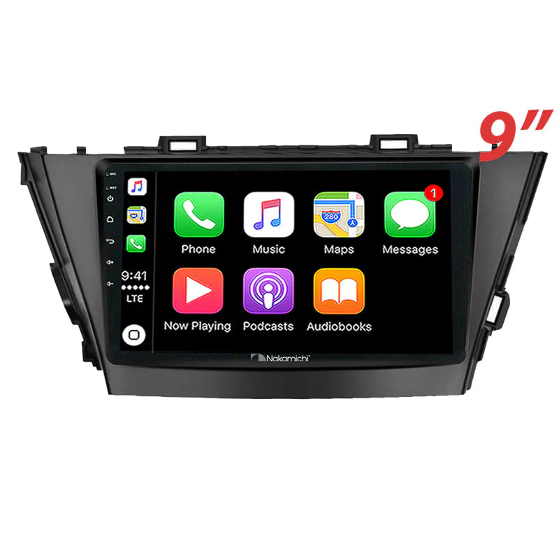 Nakamichi 9" Wireless CarPlay Android Auto Toyota Prius V 2012-2019 Head Unit