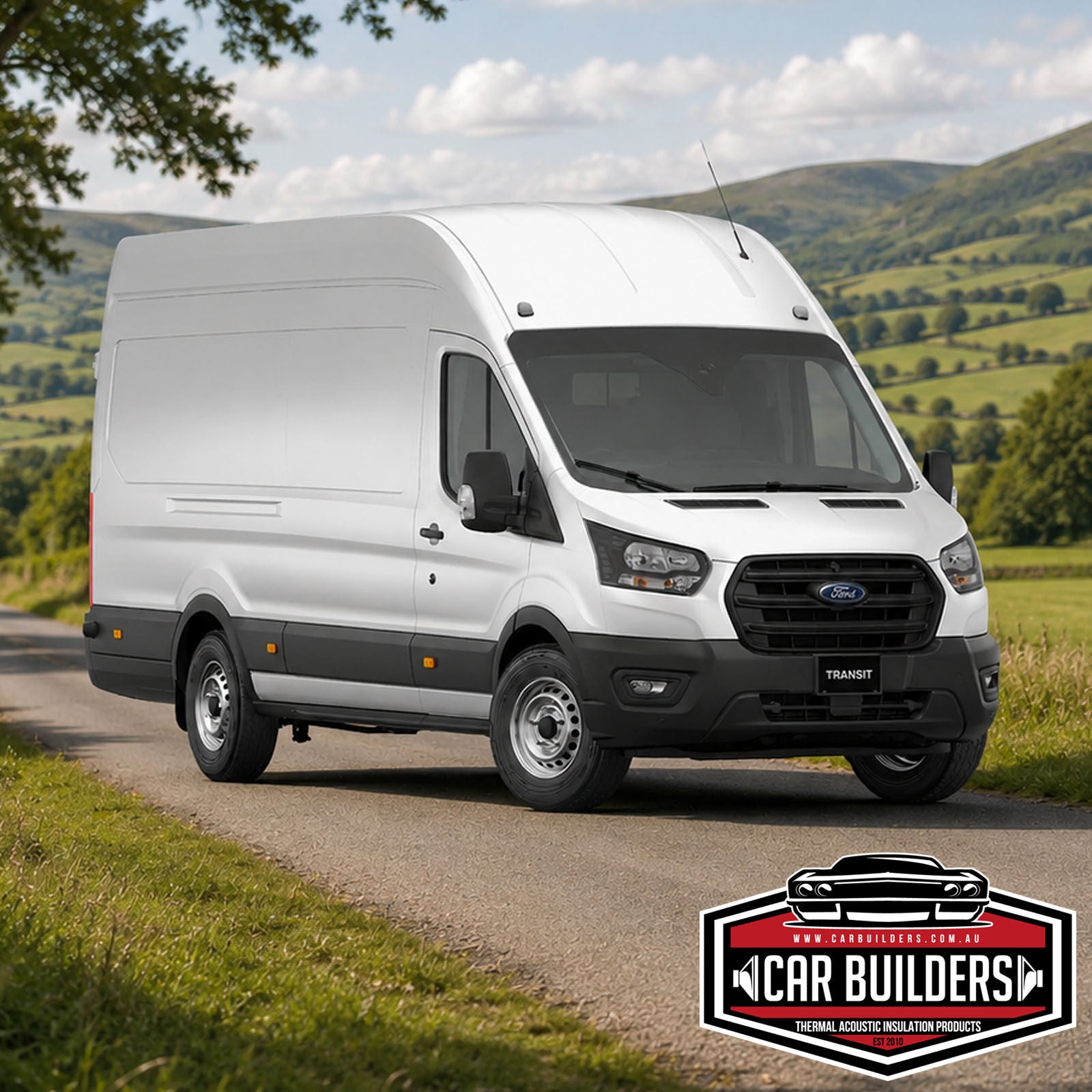 2024 Ford Transit Van long wheel base high roof for the Car Builders pack