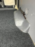 Troopy marine carpet mat cut around the wheel arch