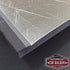 Close up of Car Builders Truck Liner acoustic foam with aluminium foil glass cloth face