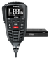 Uniden XTRAK 80 UHF radio with large OLED display and heavy-duty black antenna designed for off-road and 4WD use.
