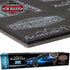 Sheet of Car Builders Acoustic Liner propped against its box