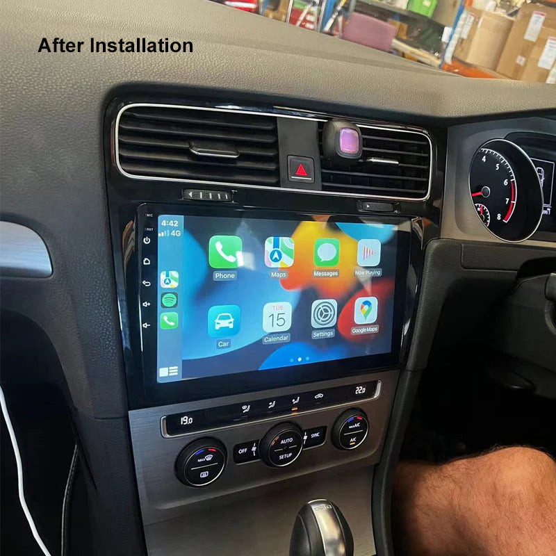 Nakamichi 10" Wireless CarPlay Android Auto VW Golf 7 MK7 2013-2020 Head Unit