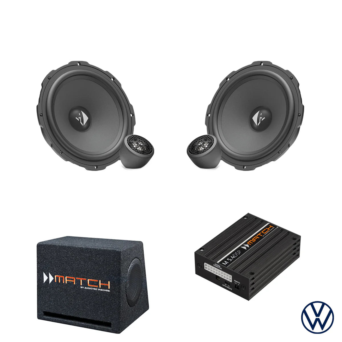 VW T-Cross C1 - Front Speaker Upgrade Package | HELIX Ci3