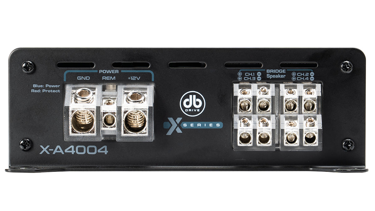 DB Drive X-A4004 4-Channel Car Amplifier - DB Drive High-Performance Audio Amplifier