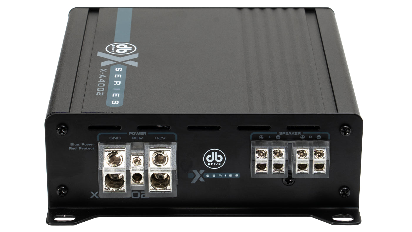DB Drive X-A4002 4-Channel Car Amplifier - DB Drive High-Performance Multi-Channel Amplifier