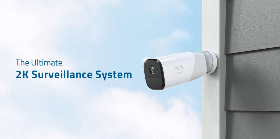 eufyCam 2 Pro Wireless Home Security Camera 2K 2-Camera Set