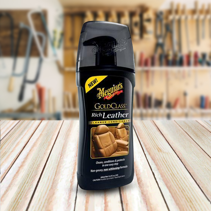 Buy Meguiars G17914 Gold Class Rich Leather Cleaner & Conditioner 400 ml